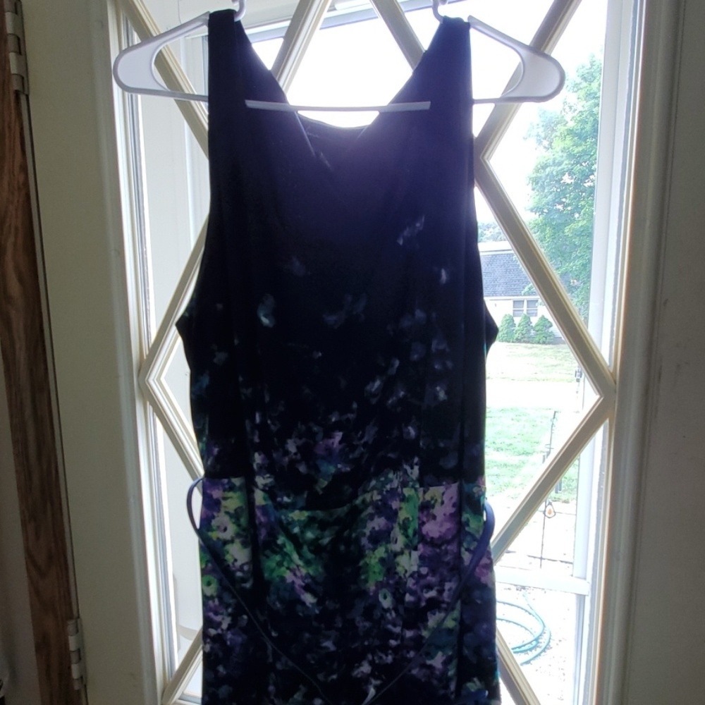 Lane Bryant floral dress worn once.